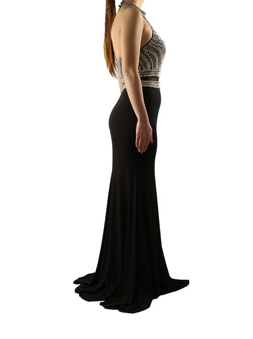 Long dress with slit BACI STELLARI | BS0849UN